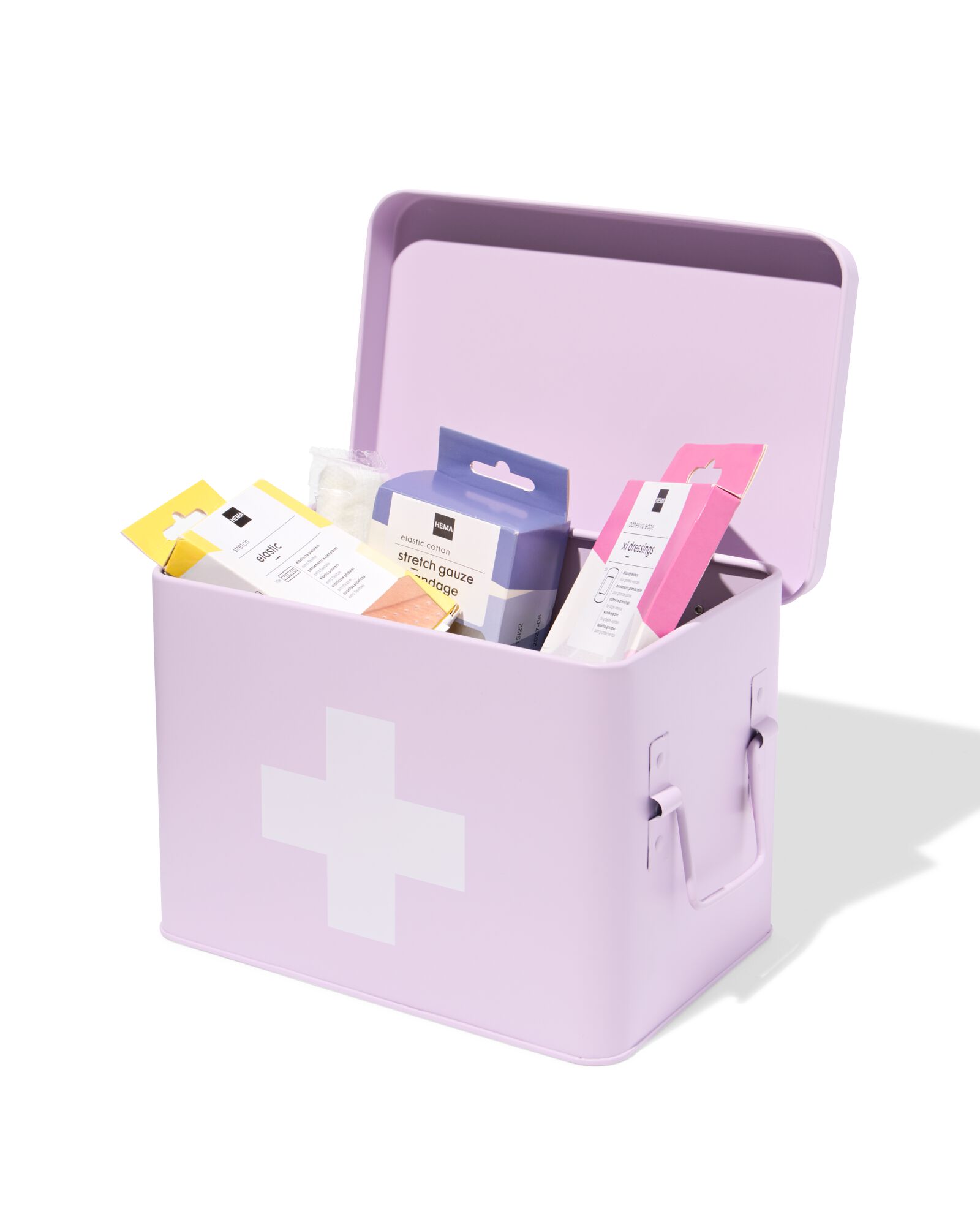 medicijnbox klein lila - 80380025 - HEMA