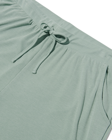 pantalon de pyjama femme avec viscose vert vert - 1000030247 - HEMA