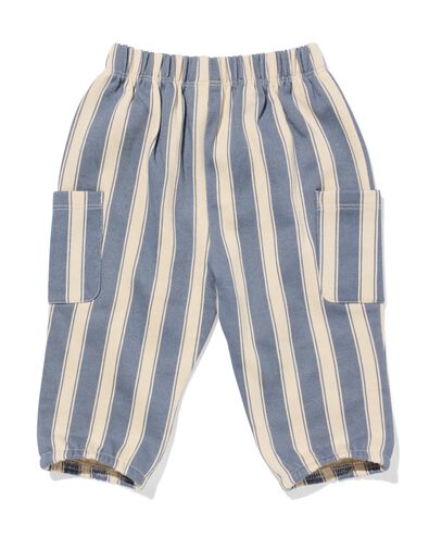 Baby-Sweathose, gestreift blau blau - 33183670BLUE - HEMA