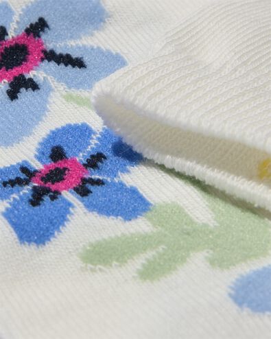 5er-Pack Damen-Socken, mit Baumwollanteil weiß weiß - 4290360WHITE - HEMA