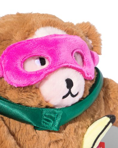 Superheldenkuscheltier Affe 18 &times; 25 &times; 8 cm - 15100384 - HEMA