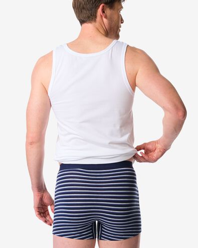 boxer homme zigzag - 3 pi&egrave;ces bleu fonc&eacute; bleu fonc&eacute; - 19168380DARKBLUE - HEMA