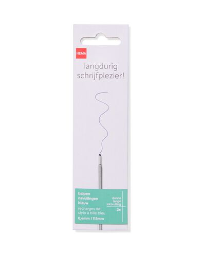 recharge fine pour stylo de 0,4 mm - 14400602 - HEMA