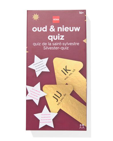 oud en nieuw quiz - 25200171 - HEMA