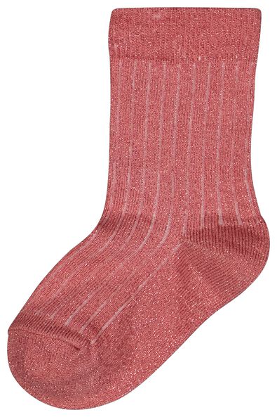 5 Paar Kinder-Socken mit Baumwolle und Glitter bunt 31/34 - 4380083 - HEMA