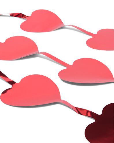 Glitzervorhang Herzen rot - 14250281 - HEMA