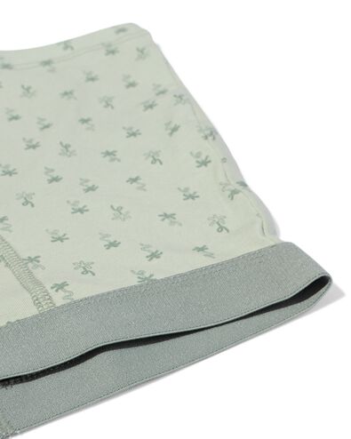 boxers enfant coton - lot de 3 vert vert - 19204560GREEN - HEMA