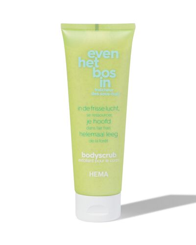 bodyscrub even het bos in 125ml - 11380026 - HEMA