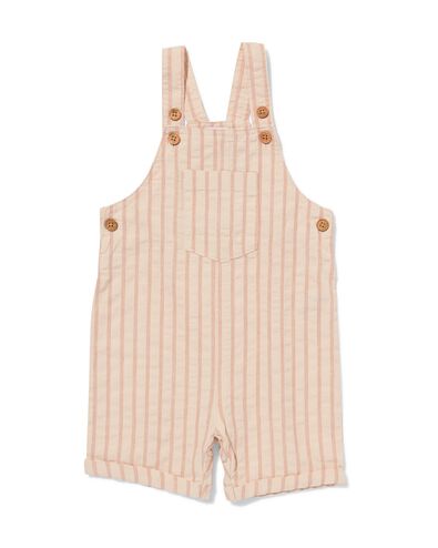 Baby-Latzhose mit Streifen braun - 33137370BROWN - HEMA