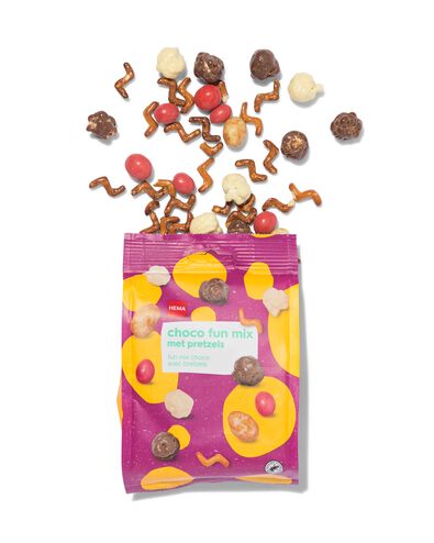 m&eacute;lange choco fun avec bretzels 150 g - 10380055 - HEMA
