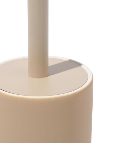 porte-brosse de toilette &Oslash;9,5x43cm mat sable  - 80330029 - HEMA