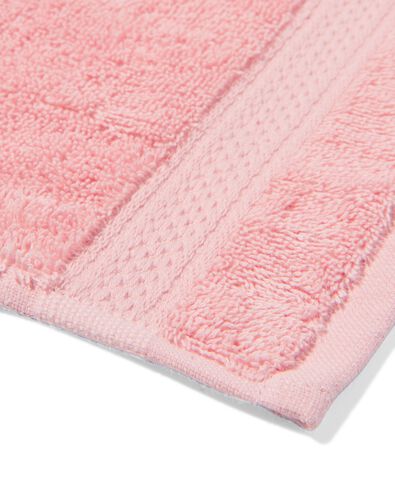 handdoeken - zware kwaliteit lichtroze gastendoekje - 5282851 - HEMA