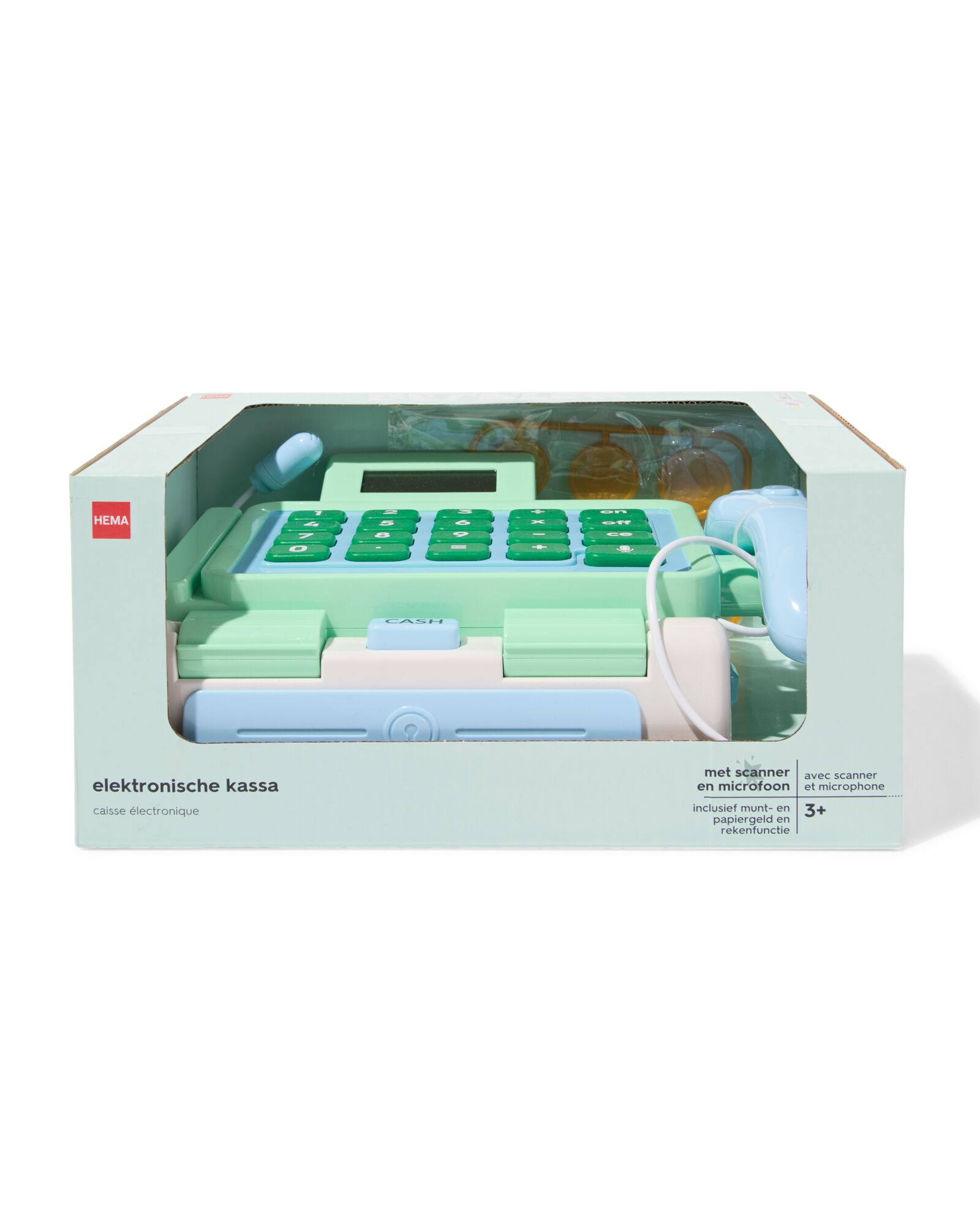 elecktronische kassa 26x12x20cm plastic - 15100322 - HEMA