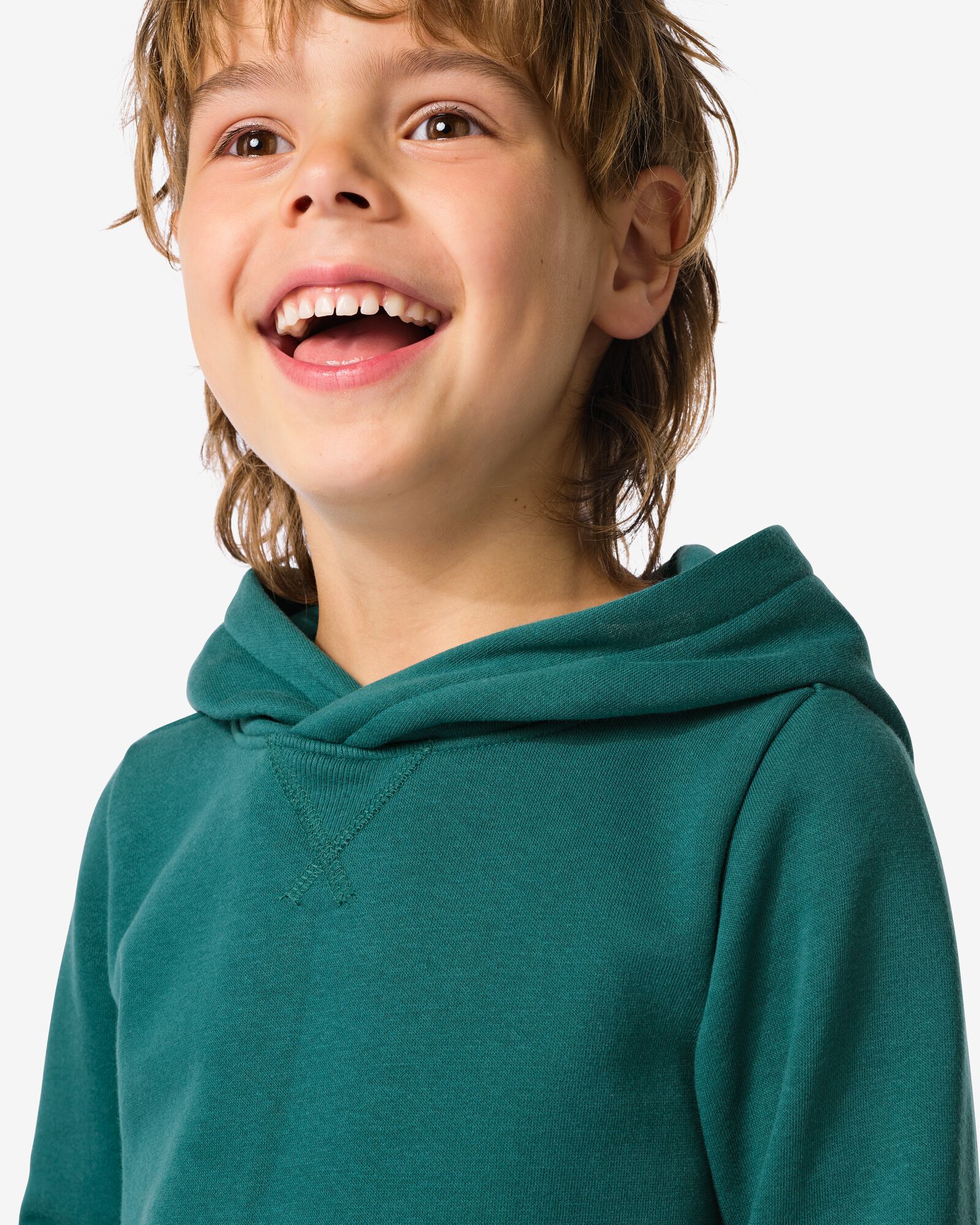 sweat à capuche vert - 30787303GREEN - HEMA