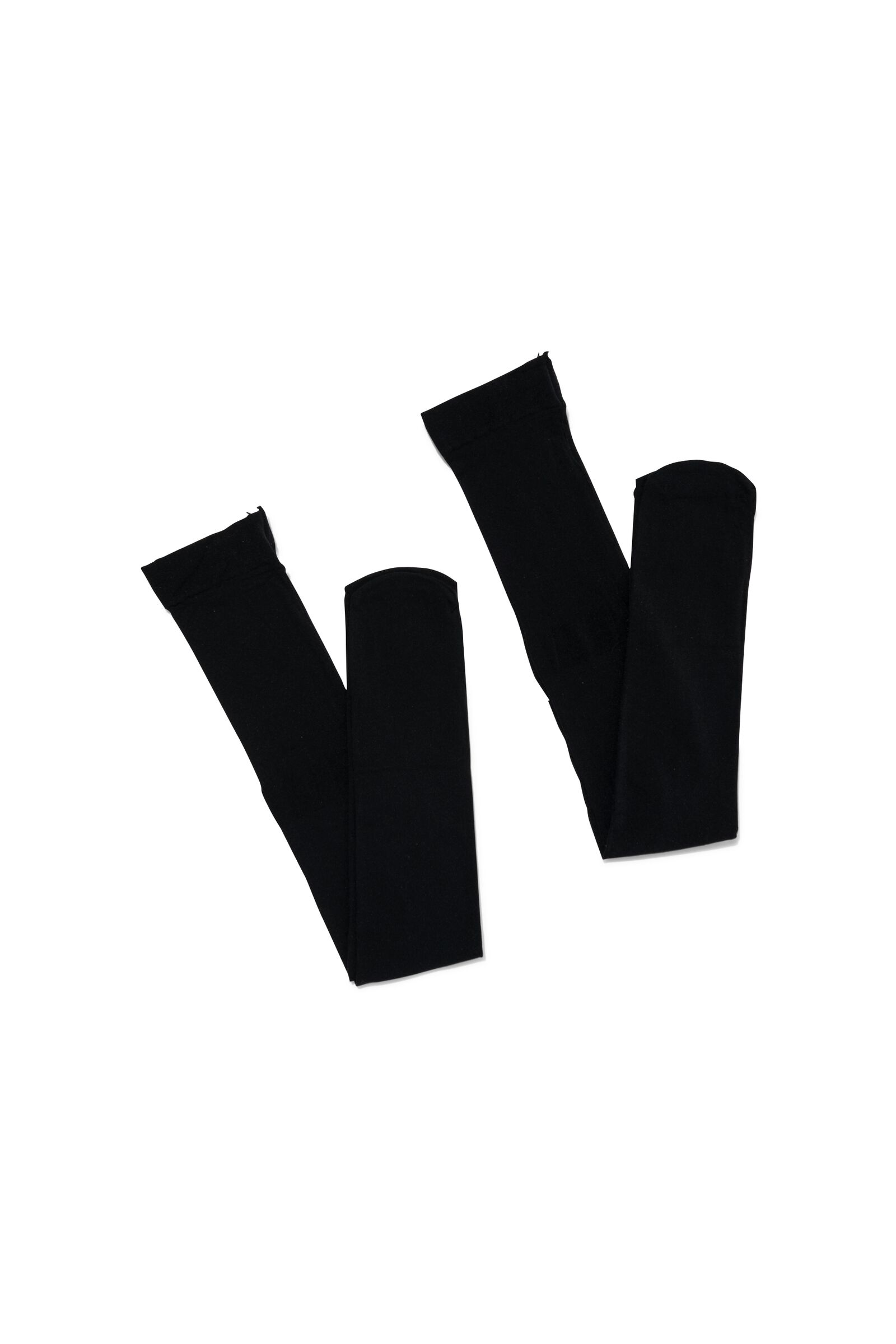 2er-Pack Kinder-Strumpfhosen, Temptech, 40 Denier schwarz schwarz - 1000028959 - HEMA