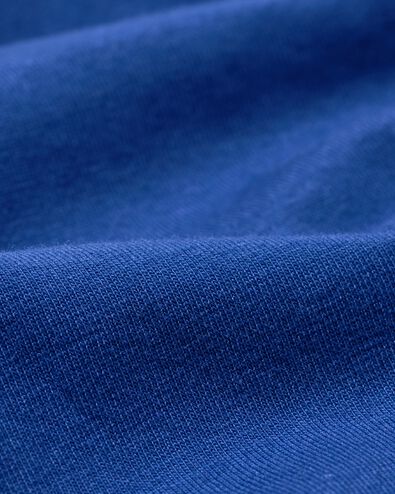 t-shirt homme coupe classique bleu vif bleu vif - 2190390BRIGHTBLUE - HEMA