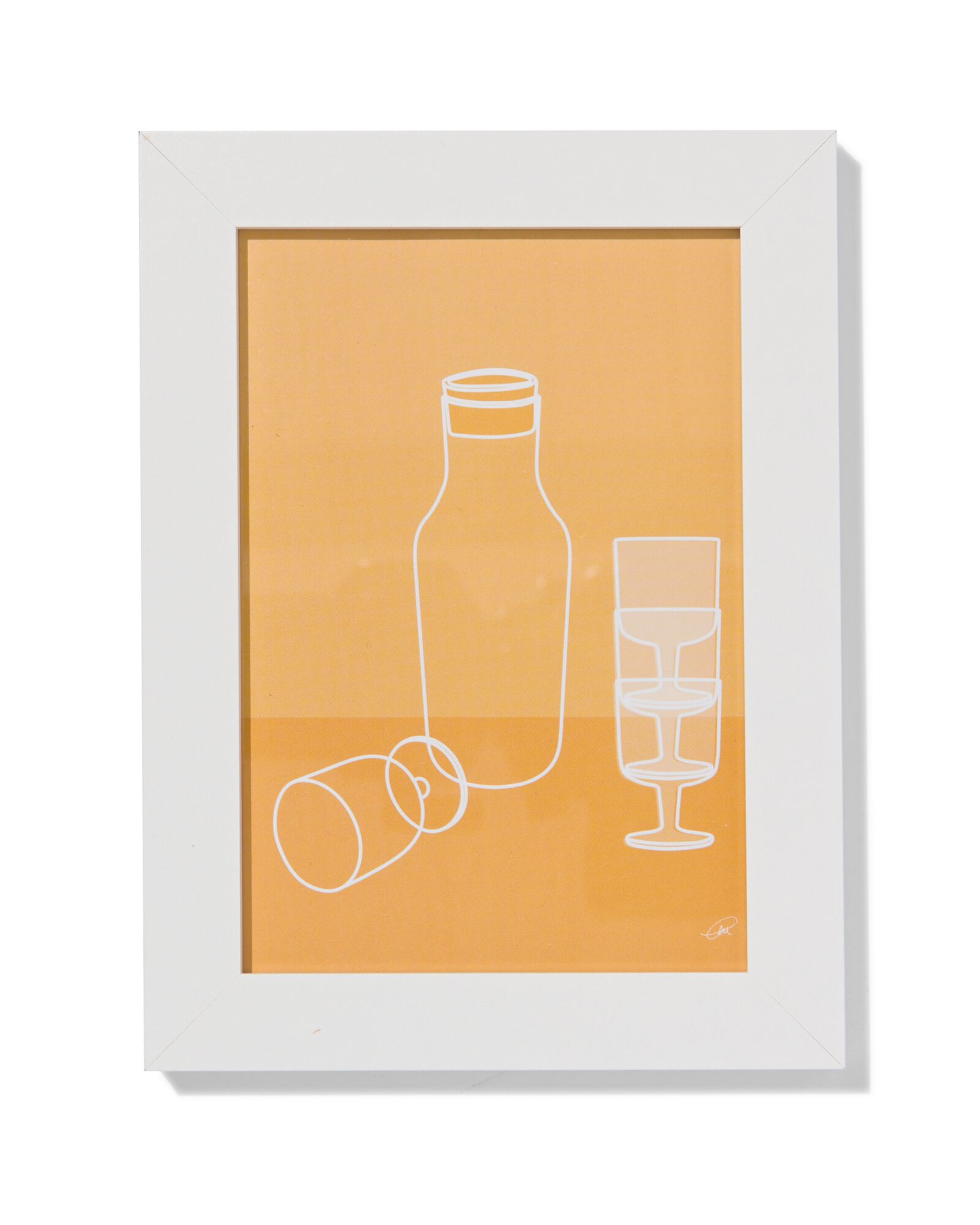 fotolijst hout 10x15 wit 10 x 15 wit - 13621027 - HEMA