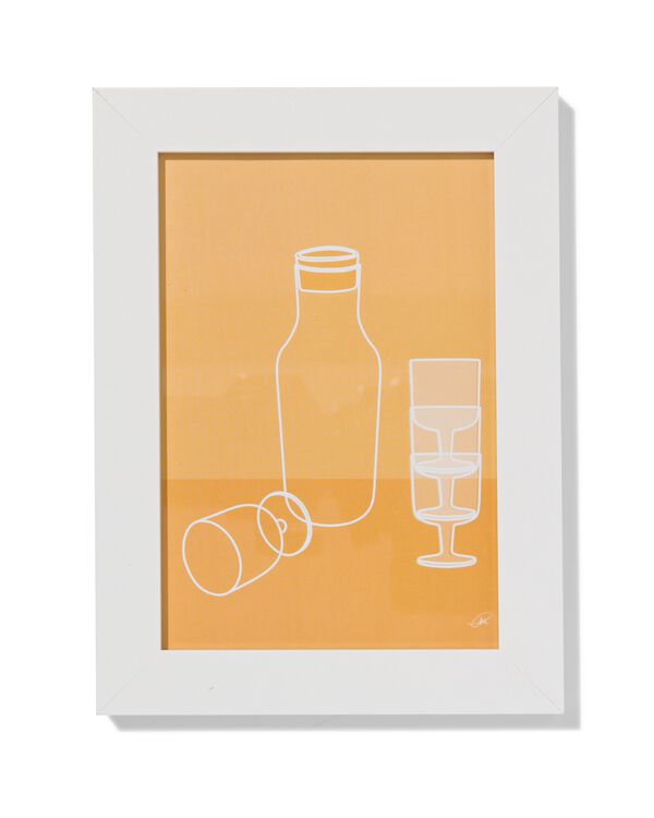 fotolijst hout 10x15 wit wit 10 x 15 - 2000000406 - HEMA