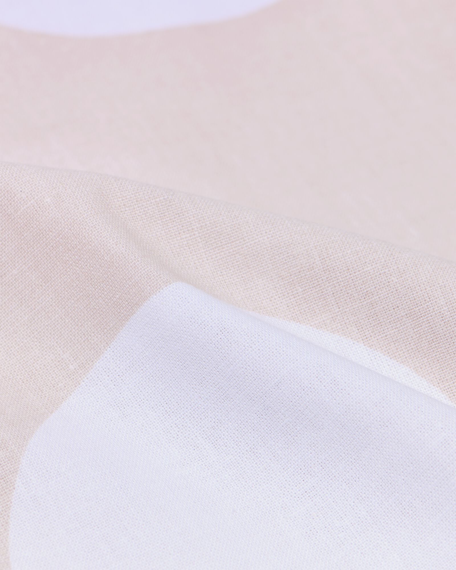 housse de couette 140x200/220 cm coton doux pois beige  - 5750140 - HEMA