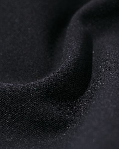 Damen-Radlerhose mit k&ouml;rperformenden Eigenschaften und hoher Taille schwarz schwarz - 21500722BLACK - HEMA