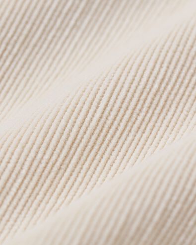 kinderlegging corduroy  ecru - 30828640ECRU - HEMA