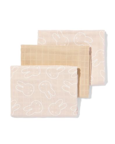 Miffy-Mullt&uuml;cher 60 &times; 60 cm &ndash; 3 St&uuml;ck - 33305460 - HEMA