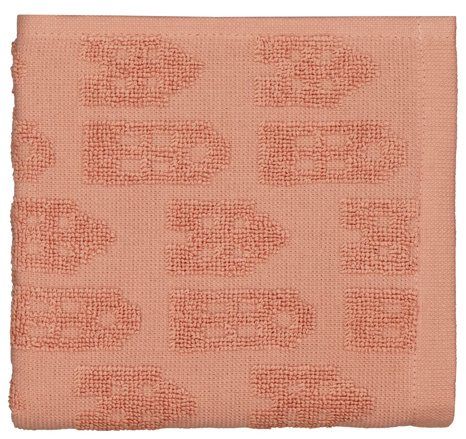 essuie-mains 50x50 coton rose maisons - 5420092 - HEMA