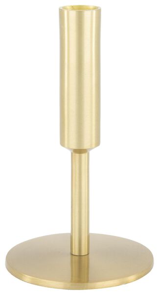 Kerzenhalter, Ø 9.5 x 16 cm, Metall, golden - 13322068 - HEMA