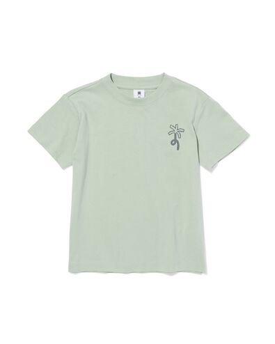 Kinder-T-Shirt, Palme gr&uuml;n gr&uuml;n - 30717705GREEN - HEMA