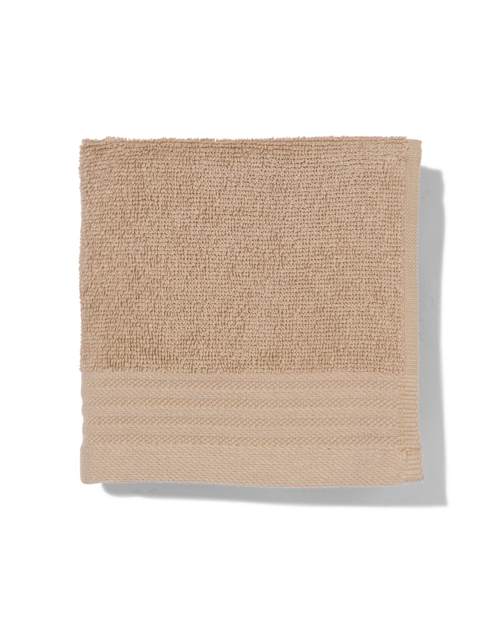 essuie-mains 50x50 coton beige - 5420085 - HEMA