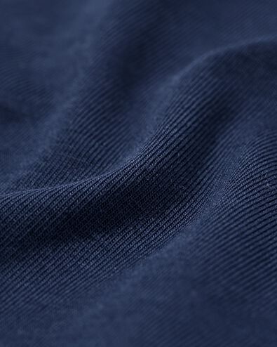 dames T-shirt boxy fit donkerblauw donkerblauw - 36000394DARKBLUE - HEMA