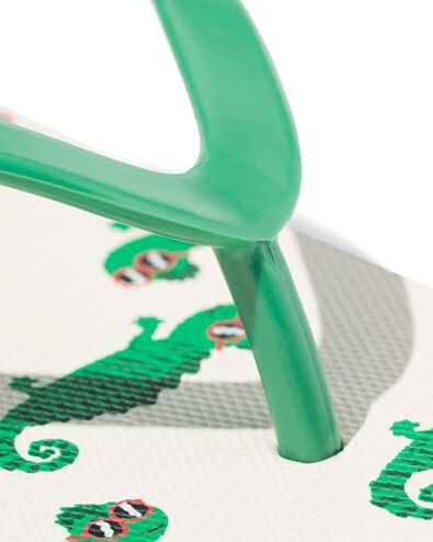 Kinder-Flip-Flops mit Eidechsen eierschalenfarben eierschalenfarben - 18400350OFFWHITE - HEMA