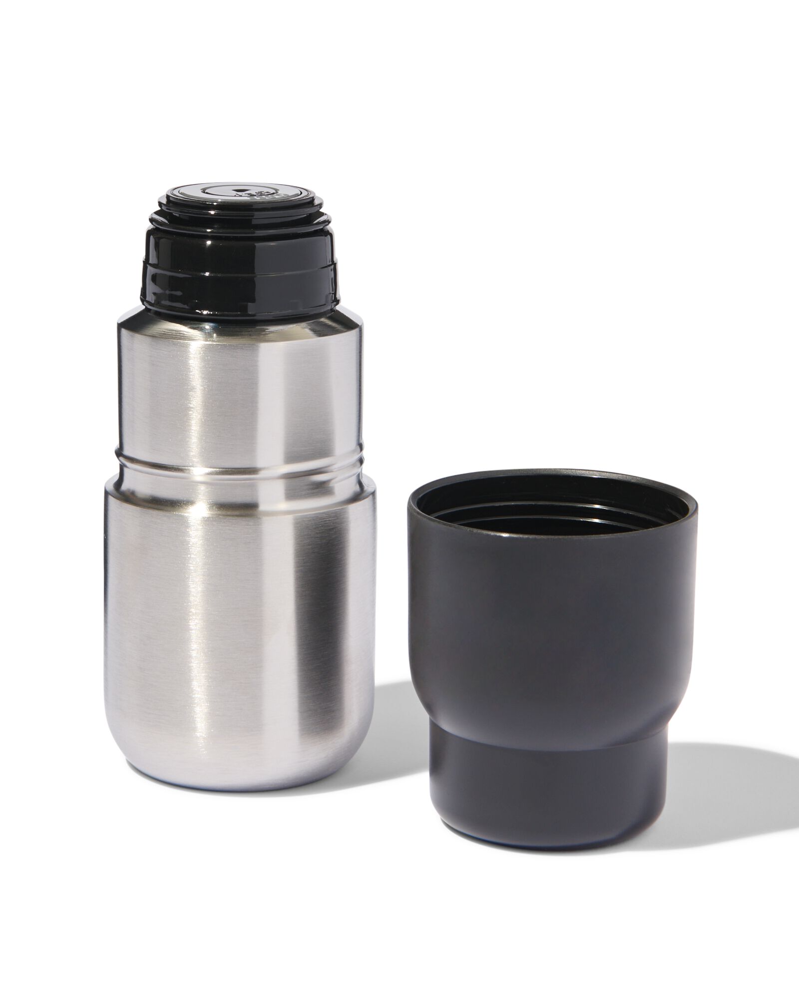 bouteille isotherme 250ml inox noir - 80610086 - HEMA