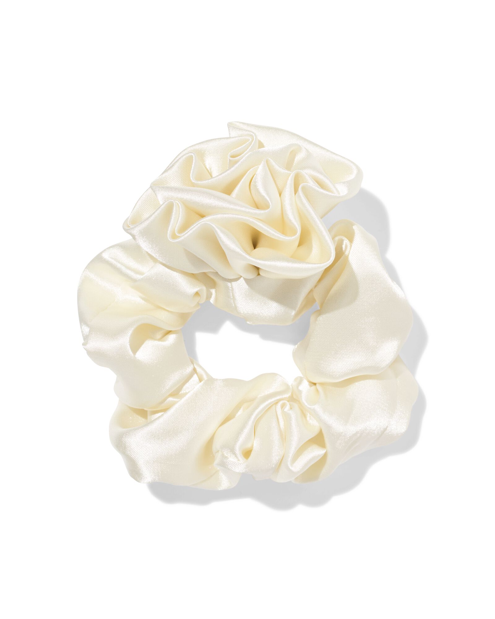 satijnen scrunchie roos - 11800232 - HEMA