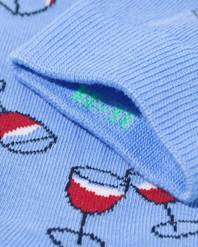 Socken f&uuml;r Erwachsene &bdquo;Toast To The Host&ldquo; blau blau - 4124155BLUE - HEMA