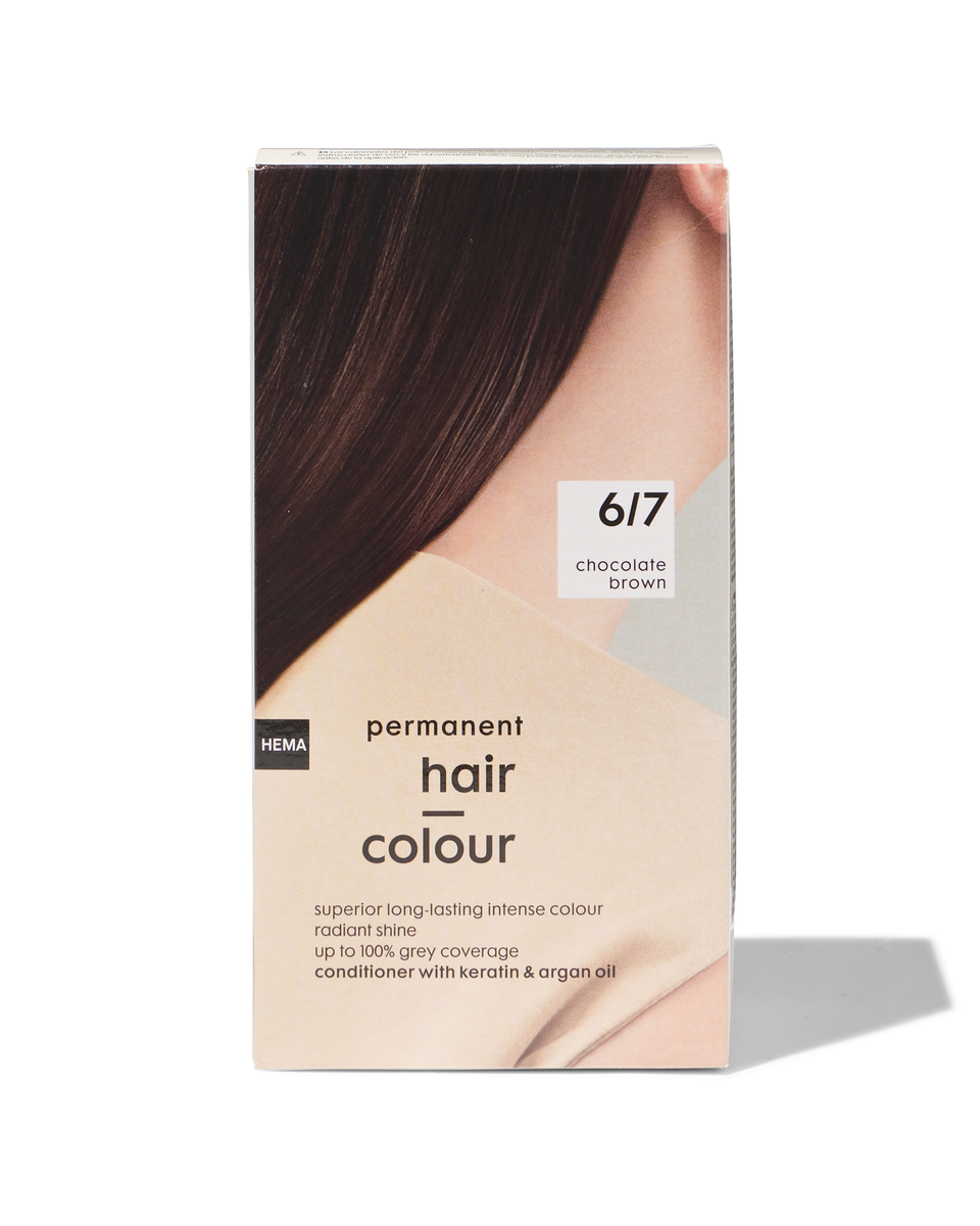 coloration cheveux chocolat 6/7 - 11050031 - HEMA