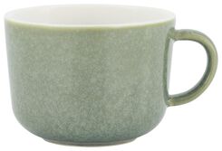 mug à cappuccino Chicago 330 ml - émail réactif - vert - 9602161 - HEMA