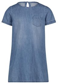 Kinder-Kleid, Chambray jeansfarben jeansfarben - 1000026385 - HEMA