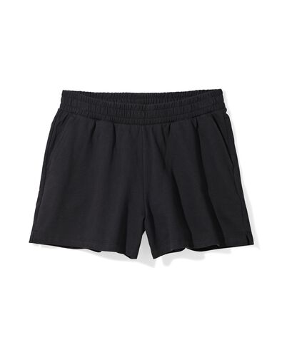 short sweat femme noir - 36020146BLACK - HEMA