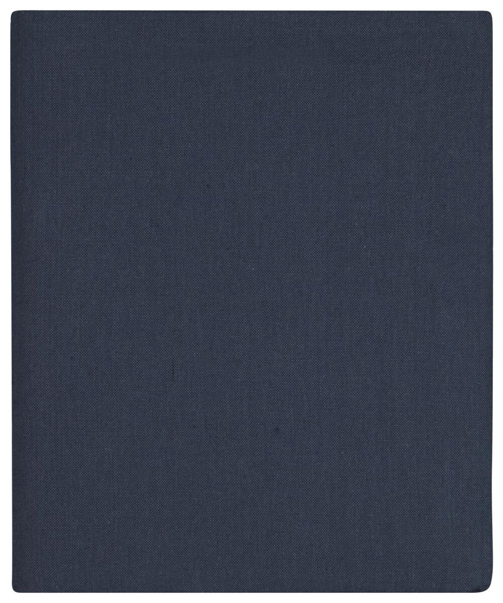 Tischdecke, 140 x 240 cm, Baumwollchambray, dunkelblau - 5300097 - HEMA