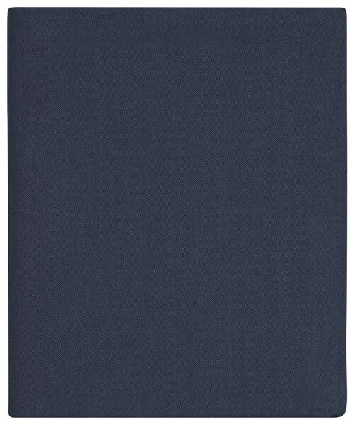 nappe 140x240 coton chambray - bleu foncé - 5300097 - HEMA