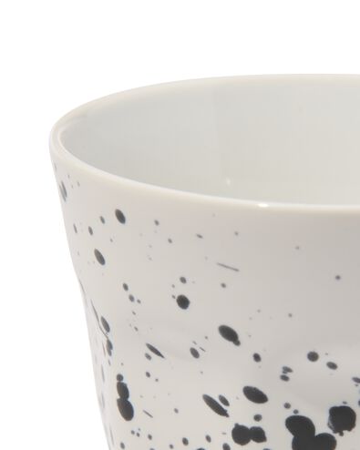 mug 250 ml Mirabeau fa&iuml;ence blanc &eacute;claboussures - 9602209 - HEMA