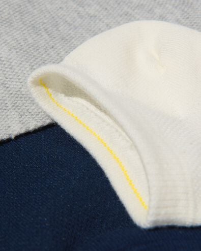 5 paires de chaussettes homme avec coton mesh bleu foncé bleu foncé - 1000030649 - HEMA