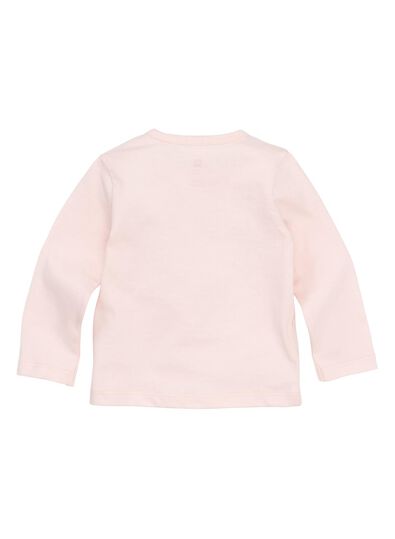 t-shirt nouveau-né rose pâle rose pâle - 1000013213 - HEMA
