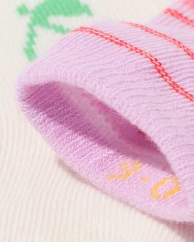 chaussettes b&eacute;b&eacute; fruit - 5 paires beige beige - 4731200BEIGE - HEMA