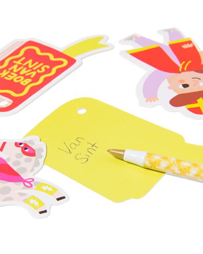 cadeaulabels Sint - 12 stuks - 25900045 - HEMA