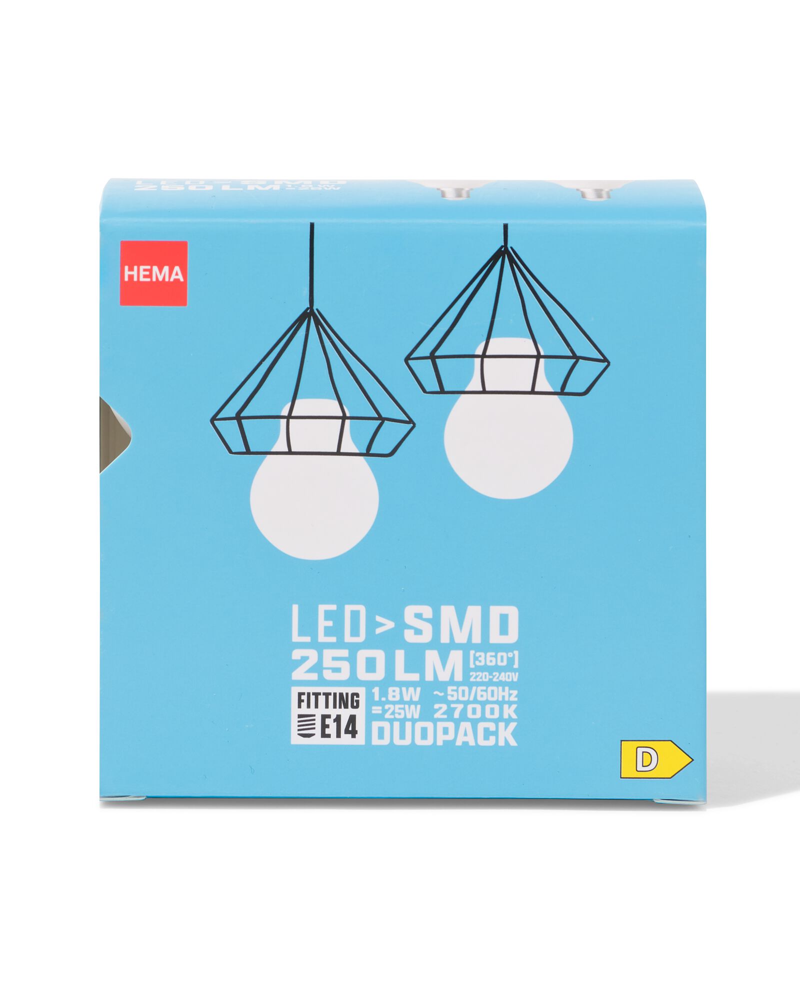 LED-Kugel, SMD, E14, 1,8 W, 250 lm &ndash; 2 St&uuml;ck - 20000042 - HEMA