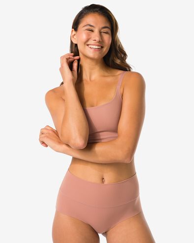 dames tailleslip smoothing lichtbruin - 19602775LIGHTBROWN - HEMA