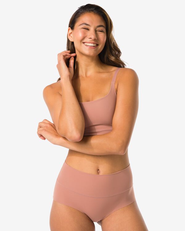 Damen-Taillenslip mit k&ouml;rperformenden Eigenschaften hellbraun - 19602775LIGHTBROWN - HEMA