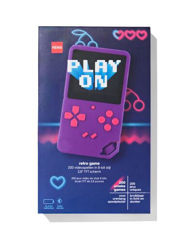 retro handheld game - 39640203 - HEMA